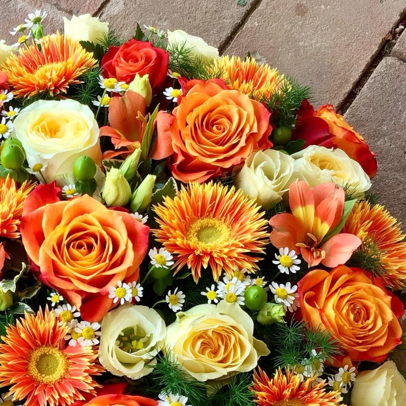 Oranges & Lemons Posy Pad