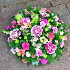 Pink & Green Posy Pad