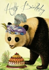 Hatty Birthday Panda