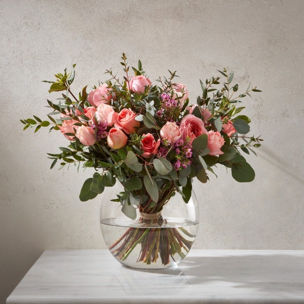 Pretty In Pink Vase Arrangement