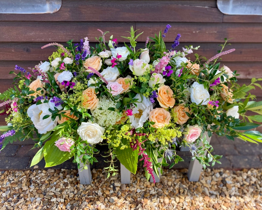 Garden Casket Spray