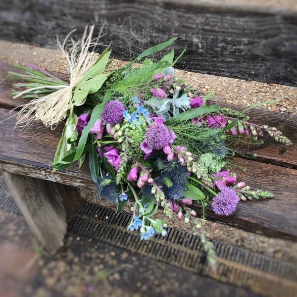 Conholt   Funeral Sheaf tied flowers