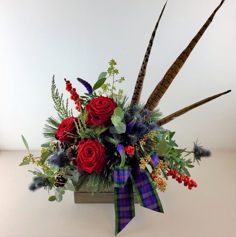 Country Christmas Arrangement