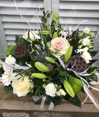 White Christmas Bouquet