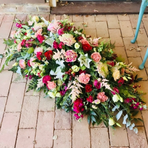 Faccombe Casket Spray
