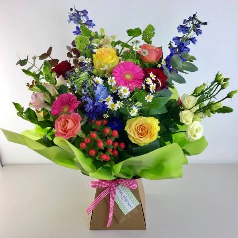 6 Month Flower Subscription, hand-tied by The Petal Boutique