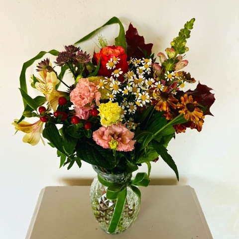 Happy Autumn Vase