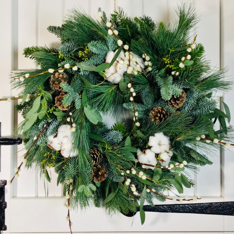 Snowy Mountains Wreath